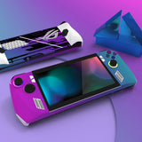 PlayVital Neon Cyber Custom Stickers Vinyl Wraps Protective Skin Decal for ROG Ally Handheld Gaming Console - RGTM012