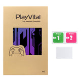 PlayVital Neon Cyber Custom Stickers Vinyl Wraps Protective Skin Decal for ROG Ally Handheld Gaming Console - RGTM012
