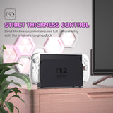 PlayVital Ranger Dockable Silicone Grip Case with Hard Shell Cover for Nintendo Switch 2 - Protective Full-Body Cover with Extra Adjustable Stand & Thumb Grips  - White - YZCNTM002