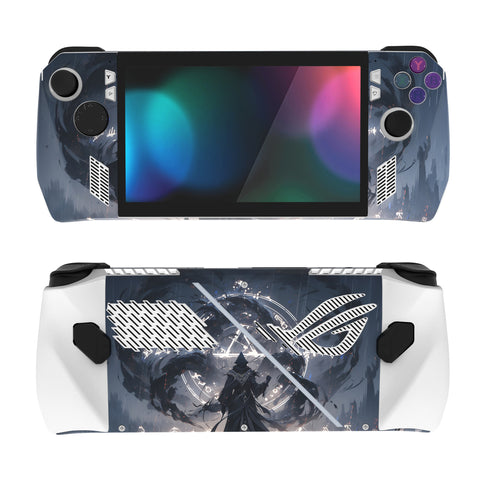 PlayVital Runecaster Custom Stickers Vinyl Wraps Protective Skin Decal for ROG Ally Handheld Gaming Console - RGTM019