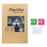 PlayVital Full Set Protective Skin Decal for Steam Deck, Custom Stickers Vinyl Cover for Steam Deck Handheld Gaming PC - Runecaster - SDTM077