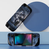 PlayVital Full Set Protective Skin Decal for Steam Deck, Custom Stickers Vinyl Cover for Steam Deck Handheld Gaming PC - Runecaster - SDTM077