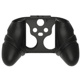 PlayVital Silicone Controller Cover for Xbox Series X/S with Thumbstick Cap & Sticker- Runes Edition Anti-Slip Grip Skin, Shockproof Protector for Xbox Core Wireless Controller - Black - HUAX3P001