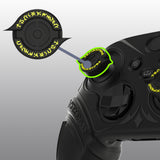 PlayVital Silicone Controller Cover for Xbox Series X/S with Thumbstick Cap & Sticker- Runes Edition Anti-Slip Grip Skin, Shockproof Protector for Xbox Core Wireless Controller - Black - HUAX3P001