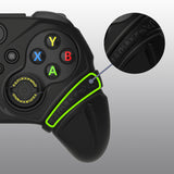 PlayVital Silicone Controller Cover for Xbox Series X/S with Thumbstick Cap & Sticker- Runes Edition Anti-Slip Grip Skin, Shockproof Protector for Xbox Core Wireless Controller - Black - HUAX3P001