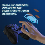 PlayVital Silicone Controller Cover for Xbox Series X/S with Thumbstick Cap & Sticker- Runes Edition Anti-Slip Grip Skin, Shockproof Protector for Xbox Core Wireless Controller - Black - HUAX3P001