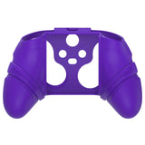 PlayVital Silicone Controller Cover for Xbox Series X/S with Thumbstick Cap & Sticker- Runes Edition Anti-Slip Grip Skin, Shockproof Protector for Xbox Core Wireless Controller - Purple - HUAX3P003