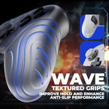 PlayVital Samurai Edition Protective Skin Case for Nintendo Switch 2 Pro Controller with Back Button Caps & Thumb Grips, Shockproof  for Switch 2 Pro Controller Silicone Cover - Clear White - BADPTP004