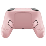PlayVital Samurai Edition Protective Skin Case for Nintendo Switch 2 Pro Controller with Back Button Caps & Thumb Grips & Stickers, Shockproof  for Switch 2 Pro Controller Silicone Cover - Cherry Blossoms Pink - BADPTP003