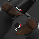 PlayVital BLADE 2 Pairs Shoulder Buttons Extension Triggers for ps5 Controller, Game Improvement Adjusters for PS Portal Remote Player, Bumper Trigger Extenders for ps5 Edge Controller - Wood Grain - PFPJ143