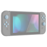 PlayVital Silicone Button Covers and Thumb Grip Set for Nintendo Switch/OLED Joycon/Switch Lite, ABXY Directional Key Button Caps for Nintendo Switch/OLED/Lite with Switch Lite D-Pad Button Cap - Sky Blue - NJM3007