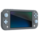 PlayVital Silicone Button Covers and Thumb Grip Set for Nintendo Switch/OLED Joycon/Switch Lite, ABXY Directional Key Button Caps for Nintendo Switch/OLED/Lite with Switch Lite D-Pad Button Cap - Sky Blue - NJM3007