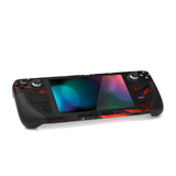 PlayVital Full Set Protective Skin Decal for Steam Deck, Custom Stickers Vinyl Cover for Steam Deck Handheld Gaming PC - Silver Knight - SDTM074