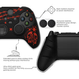 PlayVital Sin Source Silicone Cover Skin wtih Thumb Grip Caps for Xbox Series X/S Controller - BLX3028