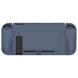 PlayVital Slate Gray Protective Case for NS Switch, Soft TPU Slim Case Cover for NS Switch Joy-Con Console with Colorful ABXY Direction Button Caps - NTU6039G2