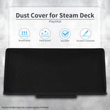 PlayVital Soft Neat Lining Dust Cover for Steam Deck - Black - PCSDM001
