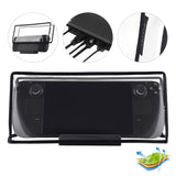 PlayVital Transparent Dust Cover for Steam Deck - Clear Black - PCSDM003