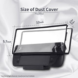 PlayVital Transparent Dust Cover for Steam Deck - Clear Black - PCSDM003