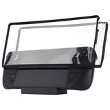 PlayVital Transparent Dust Cover for Steam Deck - Clear Black - PCSDM003