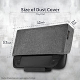 PlayVital Soft Neat Lining Dust Cover for Steam Deck - Gray - PCSDM002