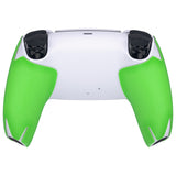 PlayVital Premium Grip for ps5 Wireless Controller, Split Design Anti-Skid Soft Hexagonal Diamond Textures Sweat-Absorbent Handle Grips Protector for ps5 Controller – Grass Green - FHPFM002