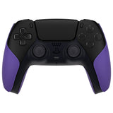 PlayVital Premium Grip for ps5 Wireless Controller, Split Design Anti-Skid Soft Hexagonal Diamond Textures Sweat-Absorbent Handle Grips Protector for ps5 Controller – Purple - FHPFM005