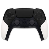 PlayVital Premium Grip for ps5 Wireless Controller, Split Design Anti-Skid Soft Hexagonal Diamond Textures Sweat-Absorbent Handle Grips Protector for ps5 Controller – White - FHPFM006