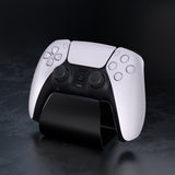 PlayVital Stand-AL Game Controller Stand for ps5, for ps4, Universal Desktop Display Gamepad Stand for Xbox Series X/S, Xbox One, Aluminium Metal Controller Stand Holder for Switch Pro - Black - FQZPFC001