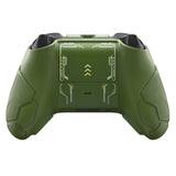 PlayVital Stellar Mecha Silicone Cover Skin for Xbox Series X/S Controller, Anti-slip Grip Protector with Thumb Grips & Sticker for Xbox Core Wireless Controller - Army Green & Sage Green - SAXX3P004
