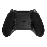 PlayVital Stellar Mecha Silicone Cover Skin for Xbox Elite Series 2 & Elite Series 2 Core, Non-Slip Grip Protector for Xbox Elite 2 with Thumb Grips & Stickers - Gray & Black - HQWE2P001