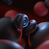 PlayVital Thumb Grips for Steam Deck LCD & OLED (4-Pack), Thumb Cushion Caps with Anti-Slip Texture, Height-Boost Joystick Cover for Steam Deck Accessories, Joystick Protection for PS Portal Remote Player - Black - YFSDM052