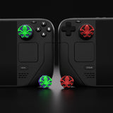 PlayVital Thumb Grip Caps for Steam Deck LCD, for PS Portal Remote Player Silicone Thumbsticks Grips Joystick Caps for Steam Deck OLED - Cthulhu The Octopus - YFSDM022