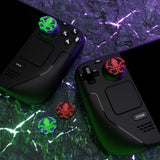PlayVital Thumb Grip Caps for Steam Deck, Silicone Thumbsticks Grips Joystick Caps for Steam Deck - Cthulhu The Octopus - YFSDM022