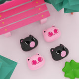 PlayVital Thumbs Cushion Caps Thumb Grip Caps for Nintendo Switch & Switch Lite & Switch OLED - PP & VV the kitten - NJM1211
