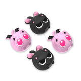 PlayVital PP & VV The Winged Kittens Switch Thumb Grip Caps, Joystick Caps for NS Switch Lite, Silicone Analog Cover Thumbstick Grips for Joycon of Switch OLED - NJM1210