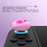 PlayVital for Switch 2 Thumbs Cushion Caps Thumb Grips (4-Pack), Kawaii Silicone Joystick Grip Cover for Nintendo Switch 2 Joycon, Anti-Fatigue Design - PP & VV The Kitten - WWYNTJ020
