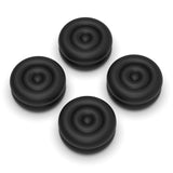 PlayVital Thumbs Cushion Caps Thumb Grips for Nintendo Switch 2, Thumbstick Grip Cover for Joycon 2, Joystick Caps for Switch 2 Accessories - Black - WWYNTM026