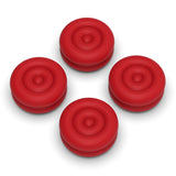 PlayVital Thumbs Cushion Caps Thumb Grips for Nintendo Switch 2, Thumbstick Grip Cover for Joycon 2, Joystick Caps for Switch 2 Accessories - Passion Red - WWYNTM028