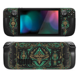 PlayVital Full Set Protective Skin Decal for Steam Deck LCD, Custom Stickers Vinyl Cover for Steam Deck OLED - Totem of Kingdom - SDTM065