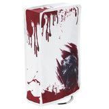 PlayVital Vertical Dust Cover for ps5 Slim Disc Edition(The New Smaller Design), Nylon Dust Proof Protector Waterproof Cover Sleeve for ps5 Slim Console - Blood Zombie - BMYPFH008