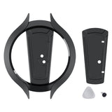 PlayVital Vertical Stand for PS5/Slim/Pro/Standard Console Disc & Digital, Space-Saving Holder Base Accessories for PS5/Pro/Slim with Anti-Slip Pads, Enhanced Stability - Black - CFBPFP001