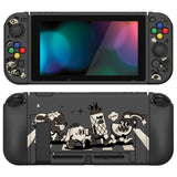 PlayVital ZealProtect Soft Protective Case for Nintendo Switch, Flexible Cover for Switch with Tempered Glass Screen Protector & Thumb Grips & ABXY Direction Button Caps - Fruit Road - RNSYV6062