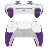 PlayVital Armored Edition Anti-Skid Sweat-Absorbent Controller Grip for PS5, Professional Textured Soft Rubber Pads Handle Grips for PS5 Controller with Shoulder Button Trigger Stickers -  Purple - PFPJ151