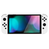 PlayVital Silicone Button Covers and Thumb Grip Set for Nintendo Switch/OLED Joycon/Switch Lite, ABXY Directional Key Button Caps for Nintendo Switch/OLED/Lite with Switch Lite D-Pad Button Cap - Black - NJM3003