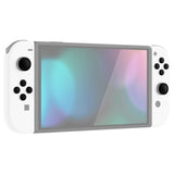 PlayVital Silicone Button Covers and Thumb Grip Set for Nintendo Switch/OLED Joycon/Switch Lite, ABXY Directional Key Button Caps for Nintendo Switch/OLED/Lite with Switch Lite D-Pad Button Cap - Black - NJM3003