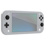 PlayVital Silicone Button Covers and Thumb Grip Set for Nintendo Switch/OLED Joycon/Switch Lite, ABXY Directional Key Button Caps for Nintendo Switch/OLED/Lite with Switch Lite D-Pad Button Cap - Black - NJM3003