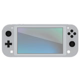 PlayVital Silicone Button Covers and Thumb Grip Set for Nintendo Switch/OLED Joycon/Switch Lite, ABXY Directional Key Button Caps for Nintendo Switch/OLED/Lite with Switch Lite D-Pad Button Cap - Black - NJM3003
