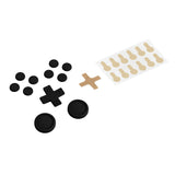 PlayVital Silicone Button Covers and Thumb Grip Set for Nintendo Switch/OLED Joycon/Switch Lite, ABXY Directional Key Button Caps for Nintendo Switch/OLED/Lite with Switch Lite D-Pad Button Cap - Black - NJM3003