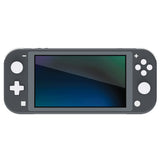 PlayVital Silicone Button Covers and Thumb Grip Set for Nintendo Switch/OLED Joycon/Switch Lite, ABXY Directional Key Button Caps for Nintendo Switch/OLED/Lite with Switch Lite D-Pad Button Cap - White - NJM3004