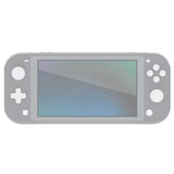 PlayVital Silicone Button Covers and Thumb Grip Set for Nintendo Switch/OLED Joycon/Switch Lite, ABXY Directional Key Button Caps for Nintendo Switch/OLED/Lite with Switch Lite D-Pad Button Cap - White - NJM3004